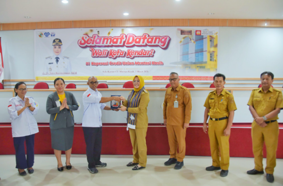 Wali Kota Dorong Pengembangan Koperasi, Resmikan Gedung Baru CU Mentari Kasih