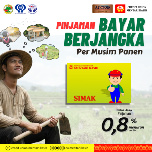 Pinjaman Bayar Berjangka/Per Musim Panen